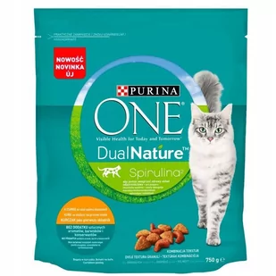 Purina One DUAL NATURE 0,75 kg - Sucha karma dla kotów - miniaturka - grafika 1