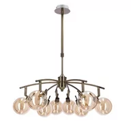 Lampy sufitowe - Lentini lampa wisząca 8-punktowa patyna 38-16393 - miniaturka - grafika 1
