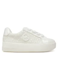 Buty dla dziewczynek - Sneakersy MICHAEL Michael Kors MK01329100 Biały - miniaturka - grafika 1