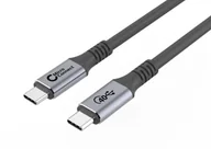 Kable USB - Kabel USB4 USB-C MicroConnect Premium 2m 40Gbps, 100W - miniaturka - grafika 1