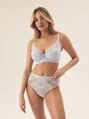 Majtki damskie - Majtki z wysokim stanem Blueberry Esotiq jasno-niebieski XXL - TYLKO EXPORT - miniaturka - grafika 1