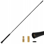 Anteny samochodowe - Maszt antenowy L-55 cm z podwójny oplot miedziany - miniaturka - grafika 1