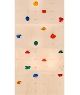 Wyposażenie sportowe i gimnastyczne - Ścianka wspinaczkowa domowa dla dzieci 240x120cm + 15 kamieni wspinaczkowych | sklejka 100% ECO | CE | Create For You - miniaturka - grafika 1