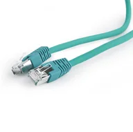 Kable miedziane - Gembird RJ-45/RJ-45, kat.6A, S/FTP, zielony, 3m PP6A-LSZHCU-G-3M - miniaturka - grafika 1