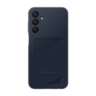 SAMSUNG Etui na telefon Galaxy A25 5G, pokrowiec ochronny TPU z uchwytem kieszonkowym na dowód osobisty, sterowanie palcami do płatności kartą kredytową, wersja amerykańska, EF-OA256TBEGUS, czarne - Etui i futerały do telefonów - miniaturka - grafika 1