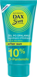 Dax Sun  TRAVEL Żel chłodząco-łagodzący po opalaniu 10% D-PANTENOL, SOS dla skóry 50ml - Kosmetyki po opalaniu - miniaturka - grafika 1