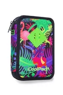 Piórniki - CoolPack Podwójny piórnik z wyposażeniem Jumper 2 JUNGLE B66041 - miniaturka - grafika 1