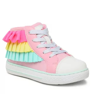 Buty dla dziewczynek - Sneakersy Primigi 3952111 S Pink-White - grafika 1