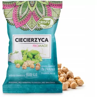 Crispy Natural Suszone Chipsy Ciecierzyca Fromage 25g - - Chipsy - miniaturka - grafika 1