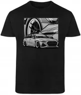 Koszulki męskie - Koszulka dla Fana Audi Motoryzacja Auta Samochody Tshirt męski R-XXL A578 - miniaturka - grafika 1