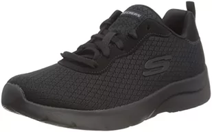 Skechers Damskie sneakersy Dynamight 2.0-Eye to Eye-12964, Czarna siatka Durabuck Trim, 35.5 eu - Sneakersy damskie - miniaturka - grafika 1