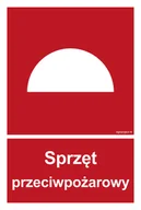 Systemy ekspozycyjne i znaki informacyjne - BC006 SPRZĘT PRZECIWPOŻAROWY, FS - FOLIA SAMOPRZYLEPNA FOTOLUMINESCENCYJNA; (250X370MM) - miniaturka - grafika 1