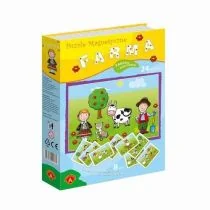 Alexander puzzle Zabawki magnetyczne Farma - GA-0759 - Układanki dla dzieci - miniaturka - grafika 2