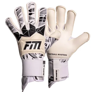 Rękawice FM Invictus X PRO WHITE BLACK S974877 biały 9 - Piłka nożna - miniaturka - grafika 1