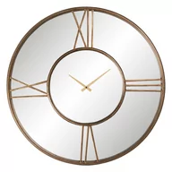 Zegary - Zegar metalowy stare złoto Piar 70 cm - miniaturka - grafika 1
