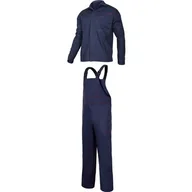 Odzież robocza - LAHTI PRO Ubranie robocze spawalnicze antyelektrostyczne bluza i ogrodniczki roz XXXL c) L4140436 LPL4140436 - miniaturka - grafika 1