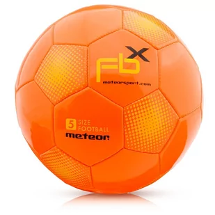 Meteor Piłka nożna FBX pomarańczowa r. 5 37002 - Piłka nożna - miniaturka - grafika 1