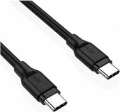Kable USB - Kabel USB Aukey USB-C - USB-C 1 m Czarny CB-CC1P - miniaturka - grafika 1