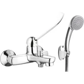 Baterie wannowe i prysznicowe - Deante Bateria wannowa natynkowa Boro BMO 011C Chrom - miniaturka - grafika 1