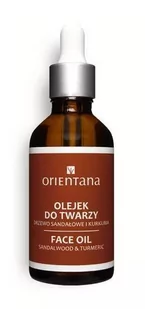 Orientana Olejek do twarzy drzewo sandałowe i kurkuma 55ml - Olejki do ciała i włosów - miniaturka - grafika 3