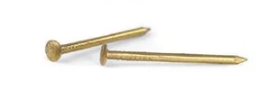 GWOŹDZIE DRUCIAKI ZP 1.2*20MM OCYNKOWANE NA ŻÓŁTO - Gwoździe - miniaturka - grafika 1