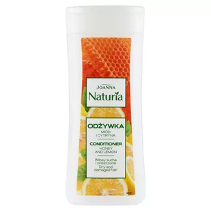 Joanna Naturia: Odżywka z miodem i cytryną 200ml - Odżywki do włosów - miniaturka - grafika 1