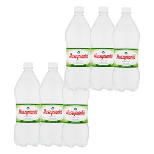 Muszynianka zdrój Naturalna woda mineralna wysokozmineralizowana niskonasycona CO2 1 l x 6 sztuk - Desery dla dzieci - miniaturka - grafika 1