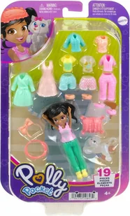 Figurka Polly Pocket Zestaw Modowy przebieranki HKV92 - Lalki dla dziewczynek - miniaturka - grafika 1