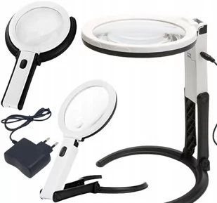 Lampa Kosmetyczna LED Z Lupą, Szkło Powiększające - Lampy kosmetyczne - miniaturka - grafika 1