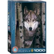 Puzzle - Eurographics Gray Wolf Jigsaw puzzle 1000 Pieces 19.25""x26.5"" europz-1244 - miniaturka - grafika 1
