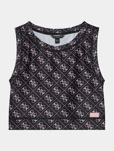 Guess Top J4RI36 MC01P Czarny Slim Fit - Koszulki i topy damskie - miniaturka - grafika 1