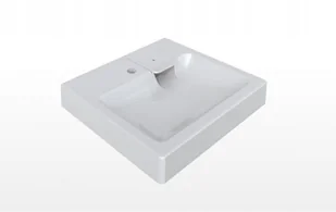 CLARO MINI SET WASHBASIN,DRAIN,BRACK.WH. - Umywalki - miniaturka - grafika 1
