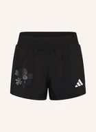 Spodenki damskie - Adidas Szorty Treningowe Essentials Flower Print schwarz - miniaturka - grafika 1