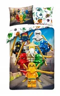 Pościel dla dzieci - Pościel dziecięca Lego Ninjago 140 x 200 cm Halantex 100% bawełna ninjago - miniaturka - grafika 1