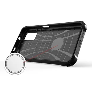Hybrid Armor pancerne hybrydowe etui pokrowiec Xiaomi Redmi Note 10 5G / Poco M3 Pro złoty - Etui i futerały do telefonów - miniaturka - grafika 7