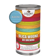 Farby i impregnaty do drewna - Colorit Drewno Bejca wodna do drewna Błękitny 0,5 l - miniaturka - grafika 1