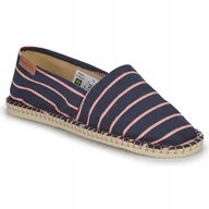 Espadryle damskie - Havaianas Espadryle Granatowe w Paski Wsuwane 38 Ż9l - miniaturka - grafika 1