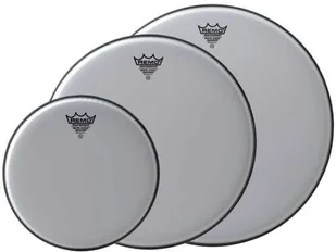 Remo BA0814-WS biały zamszowy głowica ambasadora - 35,5 cm BA-0814-WS - Akcesoria do perkusji - miniaturka - grafika 1