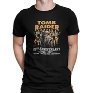 Koszulki męskie - TOMB RIDER Lara Croft T-Shirt Koszulka 25 lat XXL - miniaturka - grafika 1