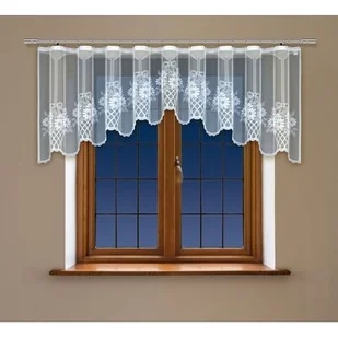 Firanka gotowa 140 x 300 cm biały - Firany - miniaturka - grafika 1