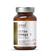 Witaminy i minerały - OSTROVIT PHARMA ELITE OMEGA3 D3+K2- 30kaps - miniaturka - grafika 1