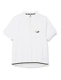 Koszulki męskie - Nike Męska koszulka polo Nk Sb On Deck Terry Biały/skosie XL CI7189 - grafika 1