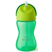 Kubki dla dzieci - Philips Avent Avent Kubek z giętką słomką 300ml 12m+ - miniaturka - grafika 1