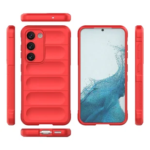 Magic Shield Case etui do Samsung Galaxy S23+ elastyczny pancerny pokrowiec czerwone - Etui i futerały do telefonów - miniaturka - grafika 21