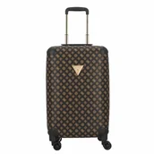 Walizki - Guess Wilder 4 kółka Walizka 64 cm brown - miniaturka - grafika 1