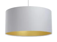 Lampy sufitowe - Lampa wisząca MODERN 50 szara/złoty mat - miniaturka - grafika 1