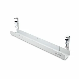 StarTech CALW-DESK-CABLE-TRAY organizator na kable Biurko Korytko kablowe Biały 1 szt. - Maskownice do kabli - miniaturka - grafika 1