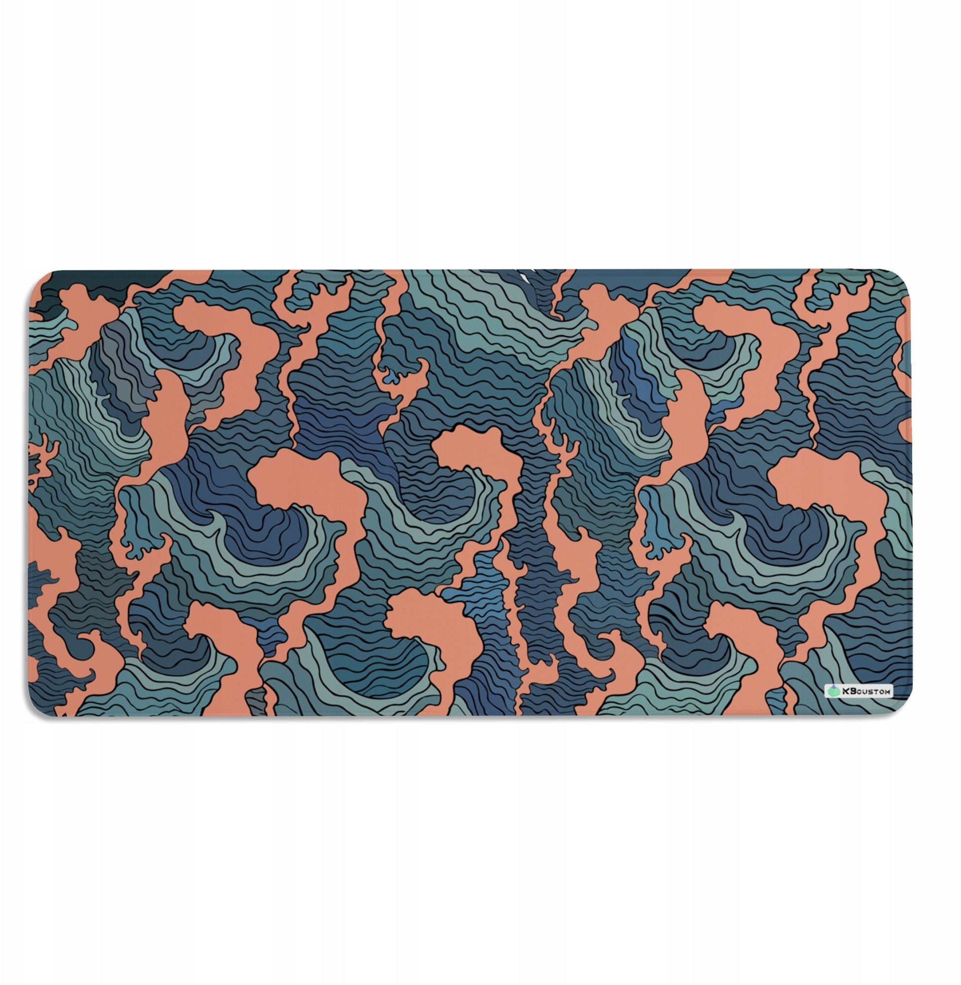 Podkładka KBcustom DUŻA PODKŁADKA MATA POD MYSZKĘ MYSZ 120x60cm XXXL KBcustom Na Biurko Sea 8