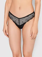 Majtki damskie - Wonderbra Figi brazylijskie WB000B2W Czarny - miniaturka - grafika 1