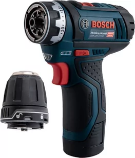Bosch Wiertarko-wkrętarka GSR 12V-15 + GFA 12-B  06019F6002 - Wiertarko-wkrętarki akumulatorowe - miniaturka - grafika 1